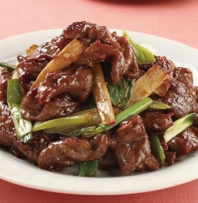 Ginger and Scallion Lamb.