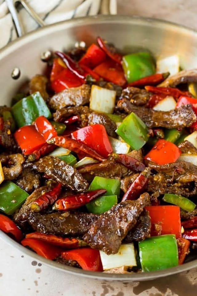 Szechuan Beef.